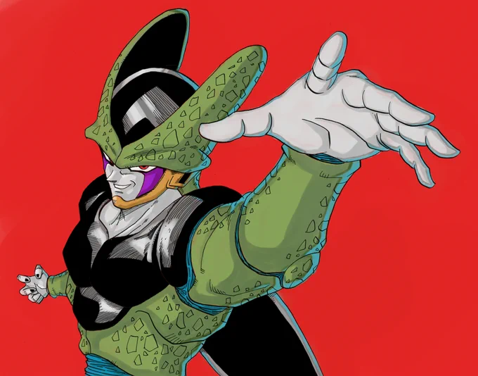 #見た人もなにか無言で緑の何かをあげる 