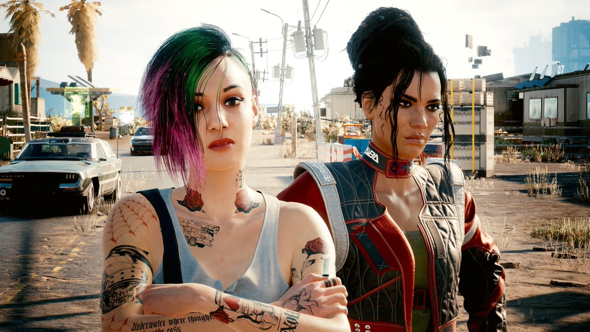 CPOnlineNews's tweet photo. #cyberpunk2077 #PanamPalmer #JudyAlvarez #Cyberpunk2077PhotoMode Join us! https://t.co/CQzUnxhTKX https://t.co/nIdOo8Y6DF