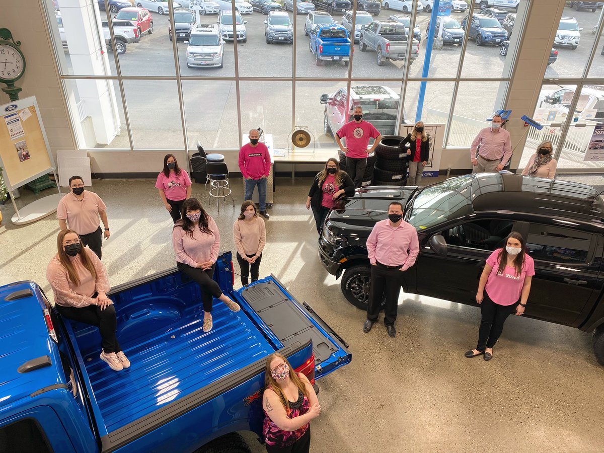 Chilliwack Ford supporting #pinkshirtday 💗 Be brave • Be strong • Be kind 💗
.
.
.
#chilliwackford #ford #fordcanada #fordperformance #fordbuilttough #cardealership #carsales #sales #pinkshirtday #pinkshirt #communitysupport #localbusiness #stopbullying #fraservalley
