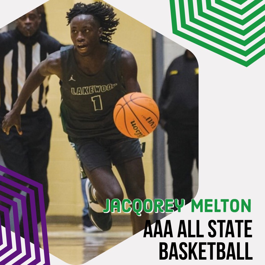CONGRATULATIONS to Jaqcorey Melton on being named to the AAA All State Basketball team! We are 🐊 💪🏻!