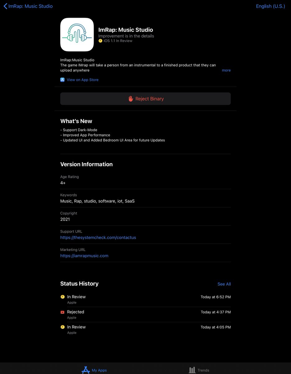 Imrapmusic's tweet photo. Last step of 20
Imrap 1.5 Music Studio
https://t.co/23ma3p3bR9
Had to divide the updates slightly…
Building an #Saas is a process…
Until them We rapping …#rapapp
#angelinvestors
#trusttheprocess #itcompany #piscesseason #itsmybirthday #unsignedrapper https://t.co/HCRPggfCjp
