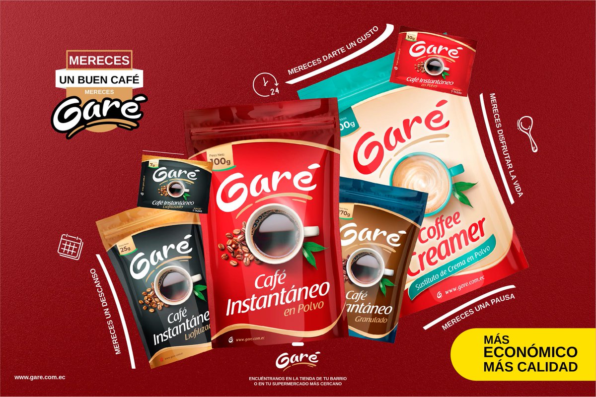 gare_ec's tweet photo. Todos los días son especiales porque en cada uno de ellos podemos encontrar razones para superarnos y ser mejores 👏. Hoy mereces un buen café, mereces café Garé ☕.

#MerecesUnBuenCafeMerecesGare #Gare #CafeGare #cafe #love #quito #ecuador #momentos #tradicion #descanso https://t.co/l8KezVQlhG