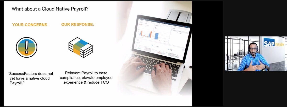 SAP_Jarret's tweet photo. #SuccessFactors Cloud Native Payroll - Big News!! #ElevateToHXM https://t.co/zwlOSixhck