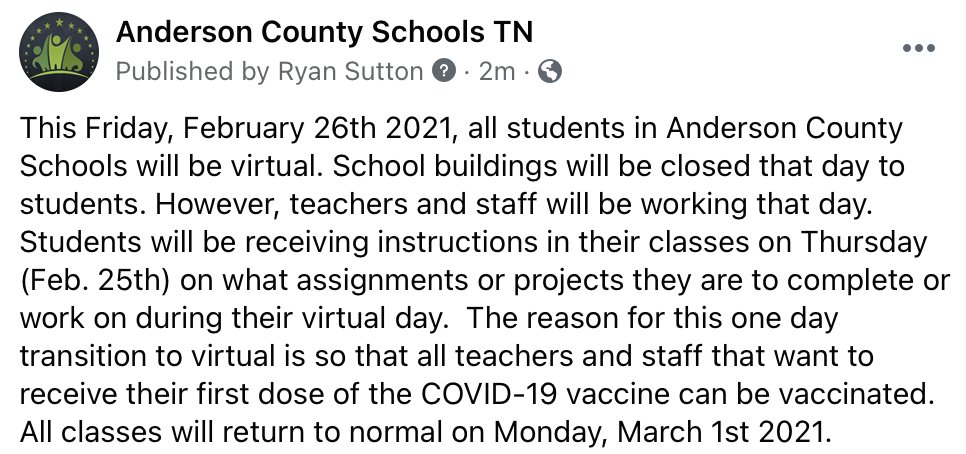 Anderson County Schools TN tweet media