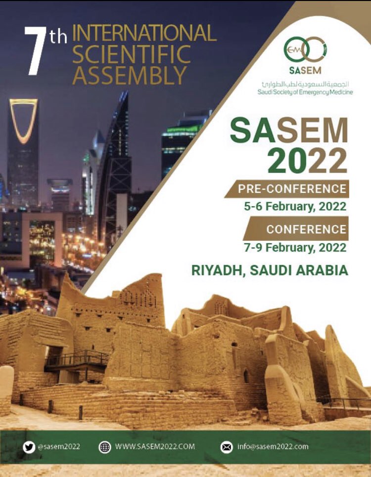 who_else19's tweet image. Mark the dates on your calendar  @SaudiEmergency @PemSasem @sasem2022 #SASEM2021