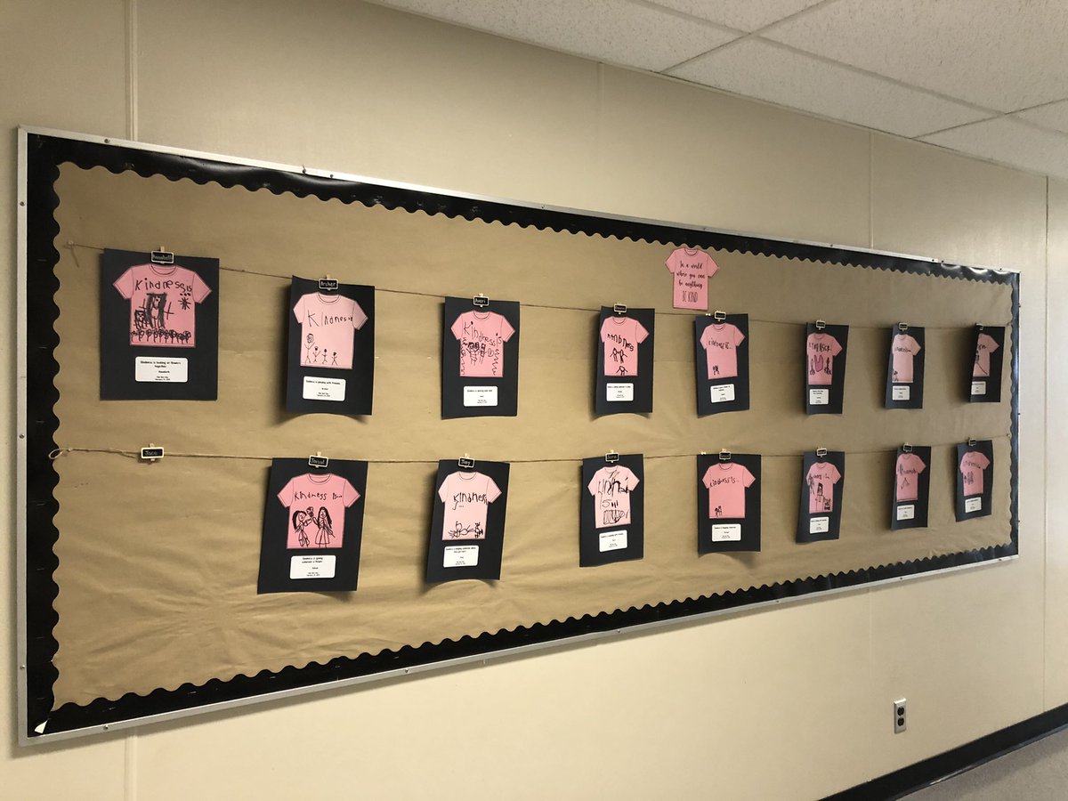 CHKindies's tweet photo. Our Kindness ideas for today and everyday! 💕 👚 #ChooseKindness #PinkShirtDay #sd37 @chalmerelem https://t.co/R1V8t9oVtc