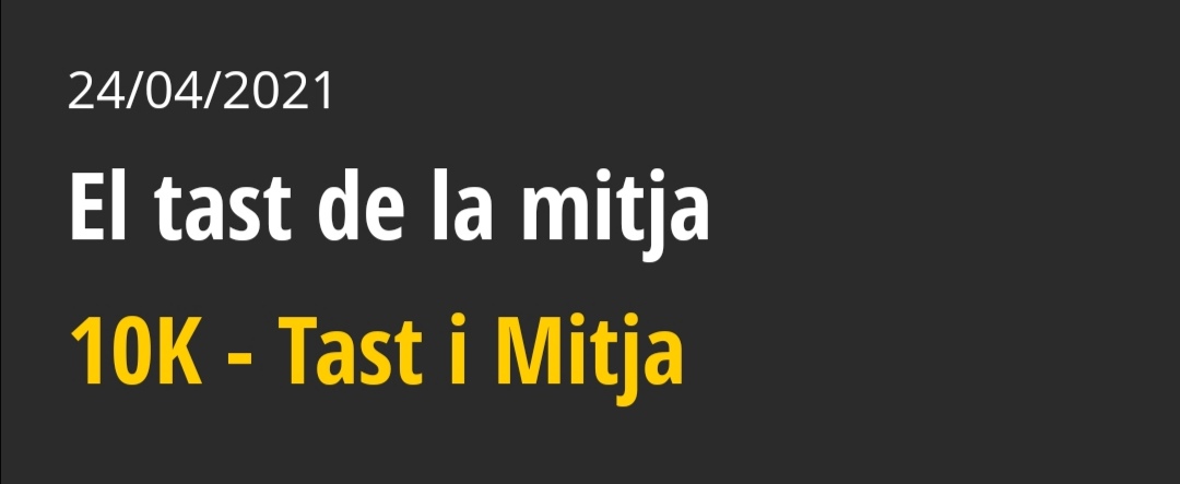 Inscrito, si se pueden correr.... Pues allí estaremos
<a href="/jaumeleiva/">JAUME LEIVA</a>
<a href="/IRUNWITHLEIVA/">I RUN WITH LEIVA</a>
@clubesportiuirunwithleiva