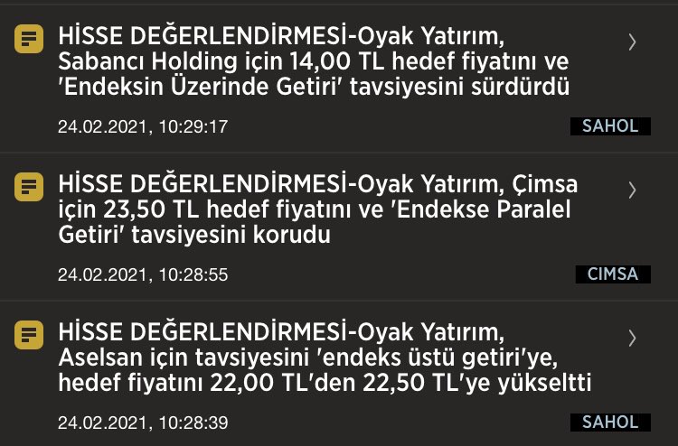 newsfordumbs's tweet photo. Oyak Yatırım rised target price of #aselsan
🍏from 22 Turkish Lira to 22,50 Turkish Lira
🍎Actual Stock Price is 17,40 TL
🍏 Target price of #sahol is 14 TL and #cimsa is 23,50TL
🍎Actual Stock Price; 11,15 TL and 21,52 TL
#bist100 #ise100 #asels #StockMarket #Turkey https://t.co/mawR9JRSSU