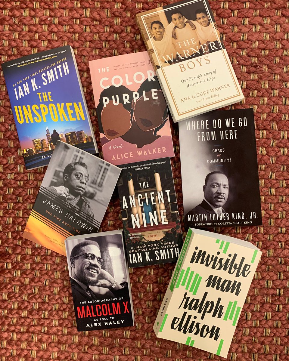 Kryssy (@krysalexphoto) on Twitter photo Book Goals ✨
ok I haven’t read all of these. I’m still reading <a href="/barackObama/">Barack Obama</a>’s 786 page “Promise Land’ and I’m only on page 258 so...
#fakebookworm #mustread #BlackHistory Book Goals ✨
ok I haven’t read all of these. I’m still reading <a href="/barackObama/">Barack Obama</a>’s 786 page “Promise Land’ and I’m only on page 258 so...
#fakebookworm #mustread #BlackHistory