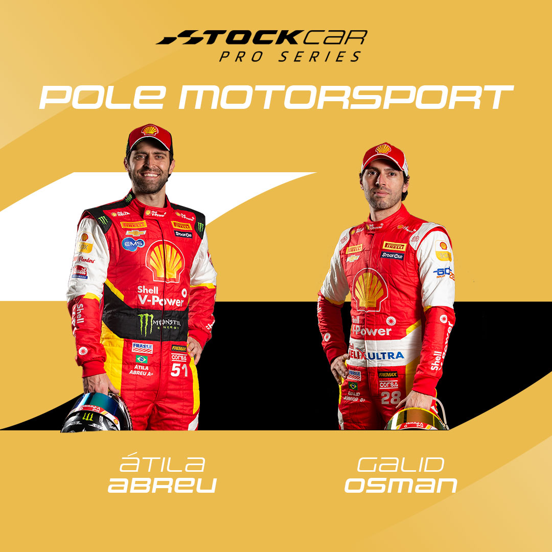 stock_car's tweet photo. Vamos apresentar agora uma das mais novas equipes do grid, a @polemotorsport! Liderada por Joselmo Barcik, o Polenta, o novo time recrutou a dupla @atilaabreu51 e @galidosman para esta empreitada!
#StockCar #Chevrolet #Toyota #Pirelli #AtilaAbreu #GalidOsman https://t.co/QSde3u0hqT
