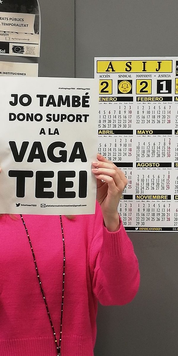 SICATP_lasijcat's tweet photo. Nosaltres des de Justícia també SOM TEEI @educaciocat
 @JosepBargallo @LadronEva
 @miqueliceta @sanchezcastejon
 @Santandreuenc @PicInterins
 @ceppt2021 @InterinesTeei #26FVagaTEEI https://t.co/MgyrRpXZ0o