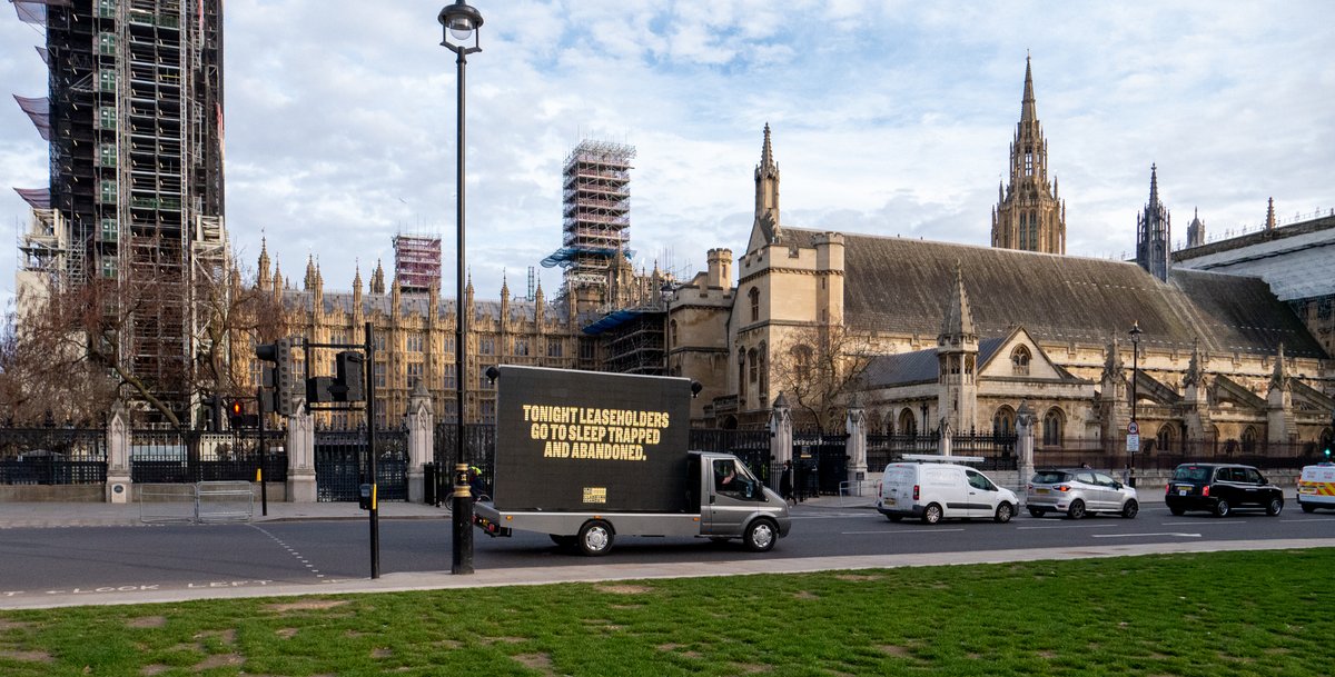 EOCS_Official's tweet photo. We're incredibly disappointed with the outcome of today's debate.
Tonight, millions of leaseholders will go to sleep in their unsafe homes, feeling abandoned by their government.
We're taking stock and will be back for the fight tomorrow.
#EndOurCladdingScandal https://t.co/es2ljo9PR2