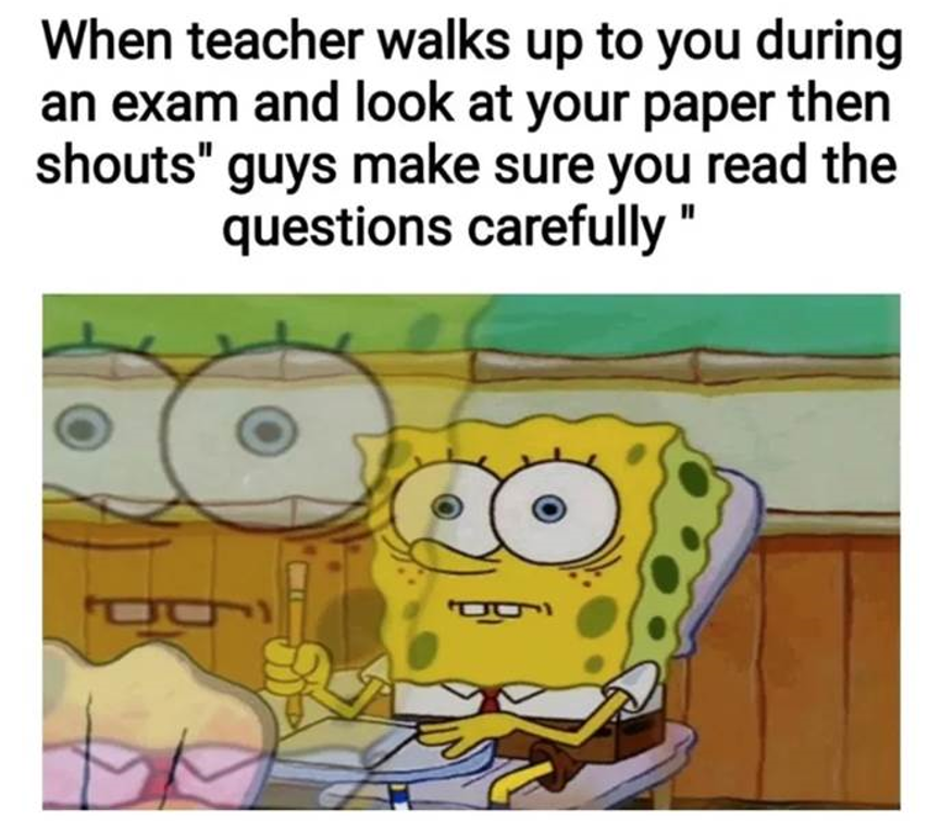 LA_Nunan's tweet photo. One of my students is incredibly shy in class, but every day he writes his own memes and emails them to me. English is not his first language, and it is great practice. It always makes my day! This is his best one yet: https://t.co/t8041dQca0