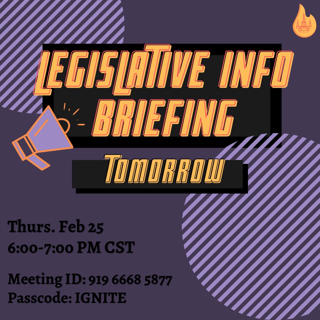 igniteseu's tweet photo. Tomorrow, IGNITE will be meeting to discuss our spring 2021 advocacy plan and breakdown of our legislative agenda!🔥 We hope everyone is recovering well from last week’s storm and will resume regular meetings on Tuesday next week! #igniteseu #legislation #igniteyourflame https://t.co/TiHQz1xOow