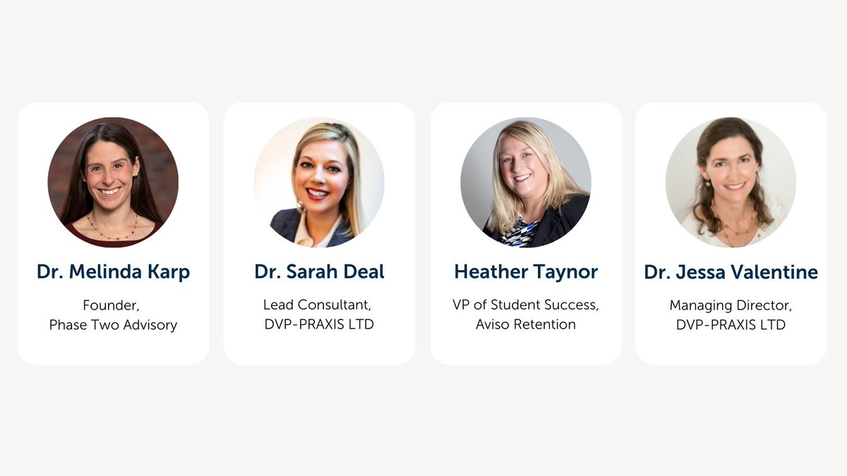 AvisoRetention's tweet image. Thank you to our incredible #EquitySolution Speakers @MelindaKarp @htaynor @SarahADeal @ValentineJessa today for sharing your knowledge, dedication, and continuous support of #StudentSuccess!