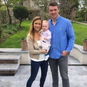 Peter O’Mahony and wife Jessica welcome ‘little dreamboat’ baby boy into the world
