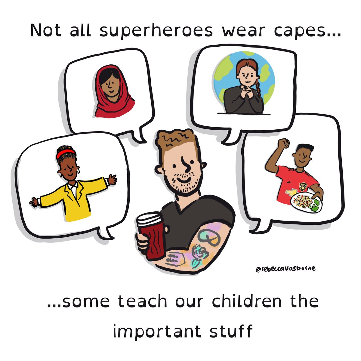 rebeccavosborne's tweet photo. #notallheroeswearcapes some teach our children the important stuff!

#standwithLee https://t.co/aUPD8HuPBE