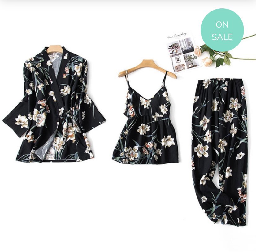 How adorable are these PJ sets? They can be found at thetrendsetter.ca #freeshipping #travel #Trending