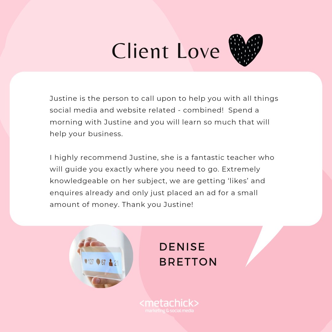 Ahh a bit of client love always brightens my day 💛
#socialmediamarketing #socialmediacoach