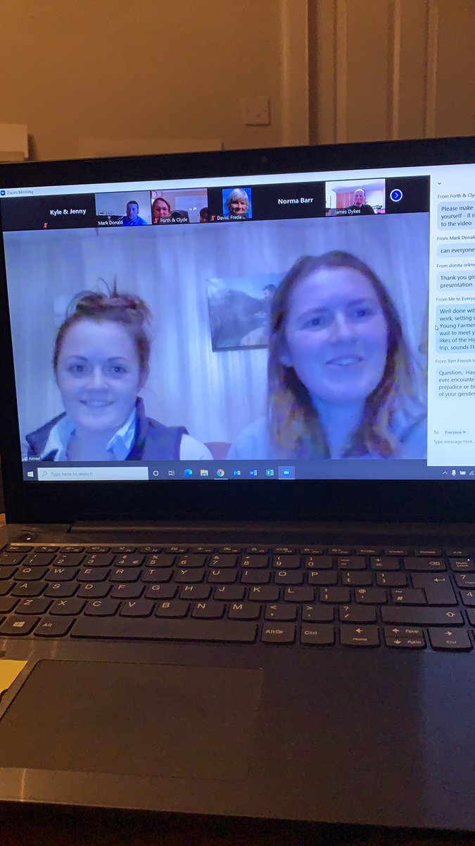 Excellent night @aimeeeb6 & @kcbudge for @NFUStweets members! Thoroughly enjoyed the insight into your home farm practices and the stories of what you both enjoy doing away from farm! “When they see Aimee in the combine, it’s showing what you CAN do, it’s working!” #FemaleFarming