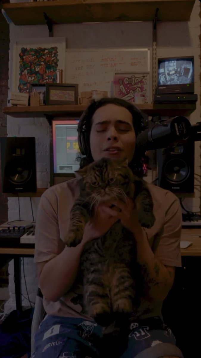 Full video on my IG new music dropping Friday :) 

#CatsOfTwitter #kitty #indie #indiemusic