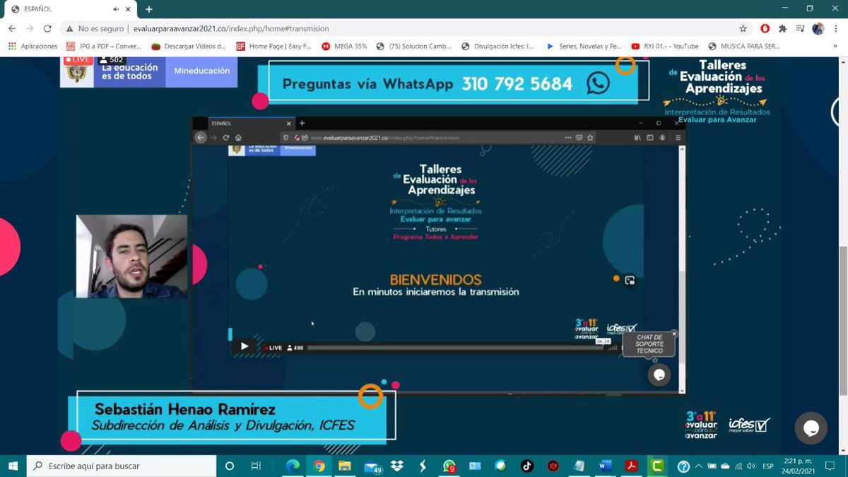 luxaraque's tweet photo. Zona 2 formadores y tutores del Programa Todos a Aprender y el ICFES, taller de EVALUACIÓN DE LOS APRENDIZAJES. @AuraBeatrizA @albertoemiprado @PTA_Colombia @francelyjmolina @Mineducacion @sedmagdalena1 @MagdalenaGober  #PTAconTICgo https://t.co/0Q06yc5SIw