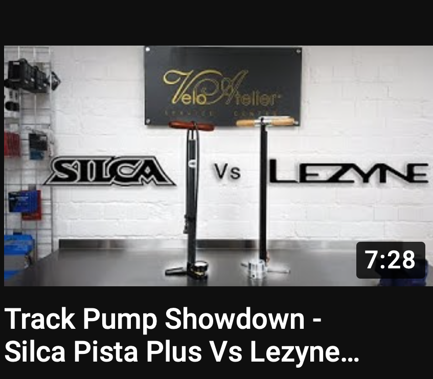 VeloAtelier's tweet photo. We recently got a new Silca Pista Plus, so we thought we'd compare it to our resident Lezyne Alloy Floor Drive. 

🎬 Head over to Velo Atelier on YouTube to watch our Track Pump ShowDown

Follow the link ➡️ https://t.co/XiMK5OmP1Q ⬅️ ⠀

#silca #lezyne #trackpump #roadbike https://t.co/tGb5jniCpm