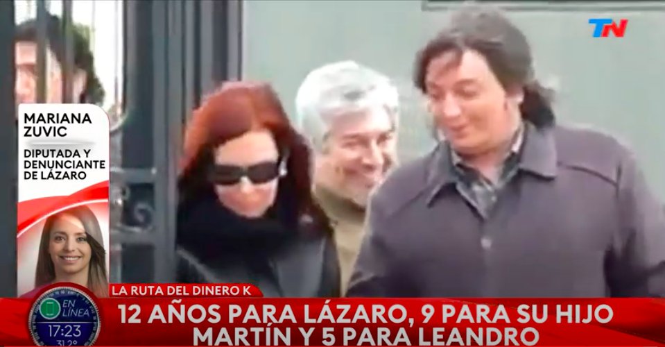 MarianaZuvic's tweet photo. “Gracias a los periodistas independientes como Lanata y su equipo, al Fiscal Campagnoli, y especialmente a @elisacarrio y @pau_oliveto por ocuparse del deber que no cumplía la justicia.” @todonoticias https://t.co/3HjibBqe64
