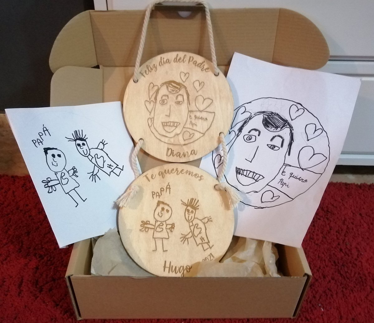 jkelliam's tweet photo. Increíble sorpresa.  Día del padre anticipado con súper regalo de mis peques.
Gracias a "La Gorriona Creaciones" por plasmar la imaginación de mis niños al detalle. ¡¡Me encanta!! https://t.co/DohC6wmWvU