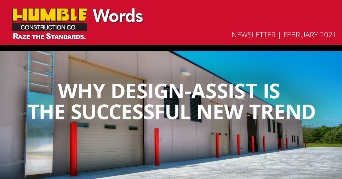 HumbleConstCo's tweet photo. The design-assist construction approach maximizes the effectiveness of projects by combining the expertise of contractors and architects early in the project timeline. 
 
Learn what design-assist is and how it’s revolutionizing the construction industry: https://t.co/gE0SGTFou0 https://t.co/3XTYL4uA7u