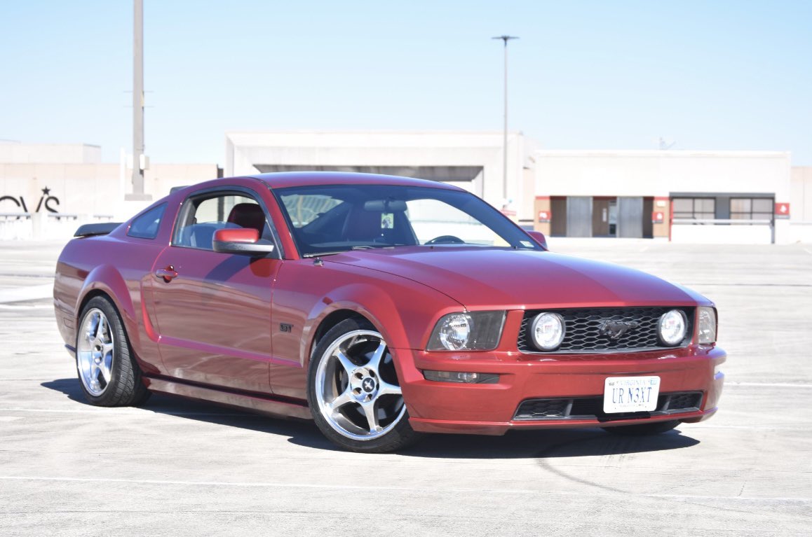 Swift0213's tweet photo. Got a little cruse in today, too bad no one wanted to race 🙃💀😈 #Mustang #S197 #MustangGt https://t.co/ETzsQVklVw