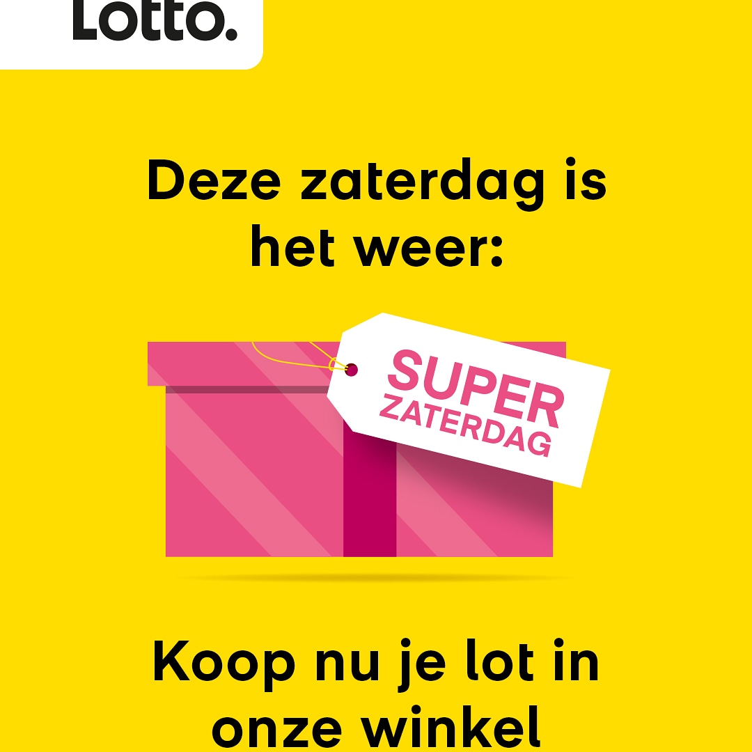 #Lotto #super  zaterdag