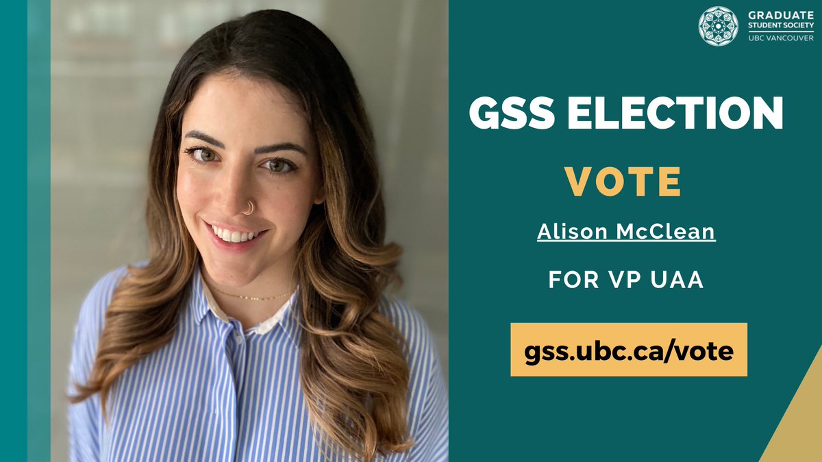 Voting for GSS executives starts March 1. I’ll be running for Vice President University and Academic Affairs to advocate for the rights and interests of graduate students at #UBC