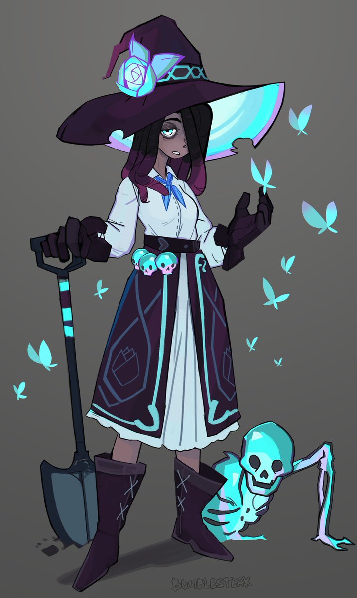 A Necromancer AND a Gardener 💀🌼