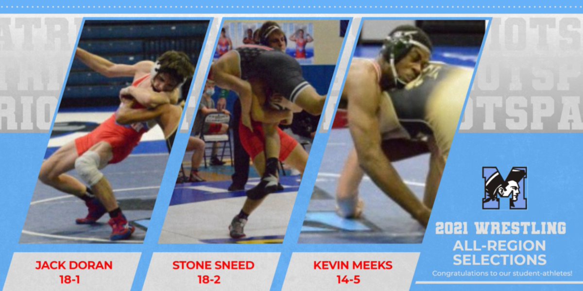 Congratulations to our All-Region Wrestlers