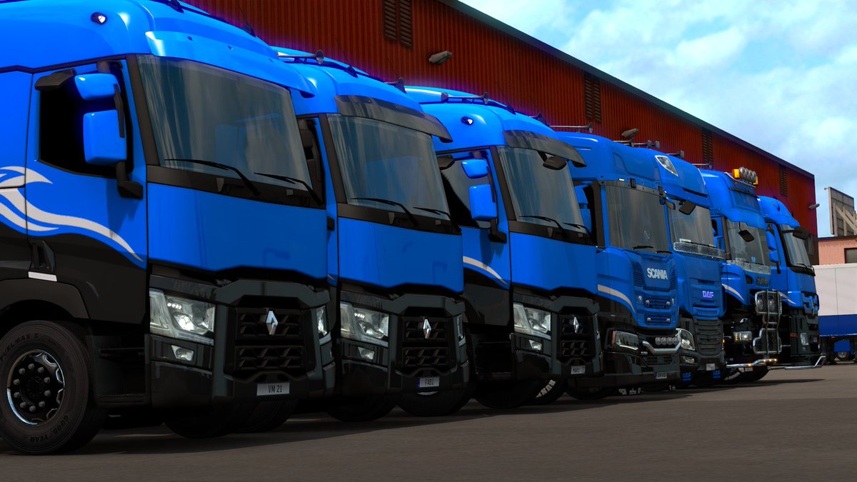 LFS_VTC's tweet image. Evening drive✅ #LFS #truckersmp legacyfreightservices.co.uk