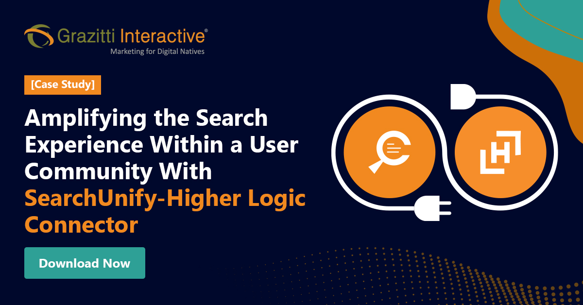 Grazitti's tweet image. An effective #searchsolution powers user traction and conversion within a community. Here&apos;s how the SearchUnify-Higher Logic Connector amplifies it.

👉 bit.ly/2NycBgA 👈

#higherlogic #community #casestudy #ElevatewithSearchUnify #grazitti