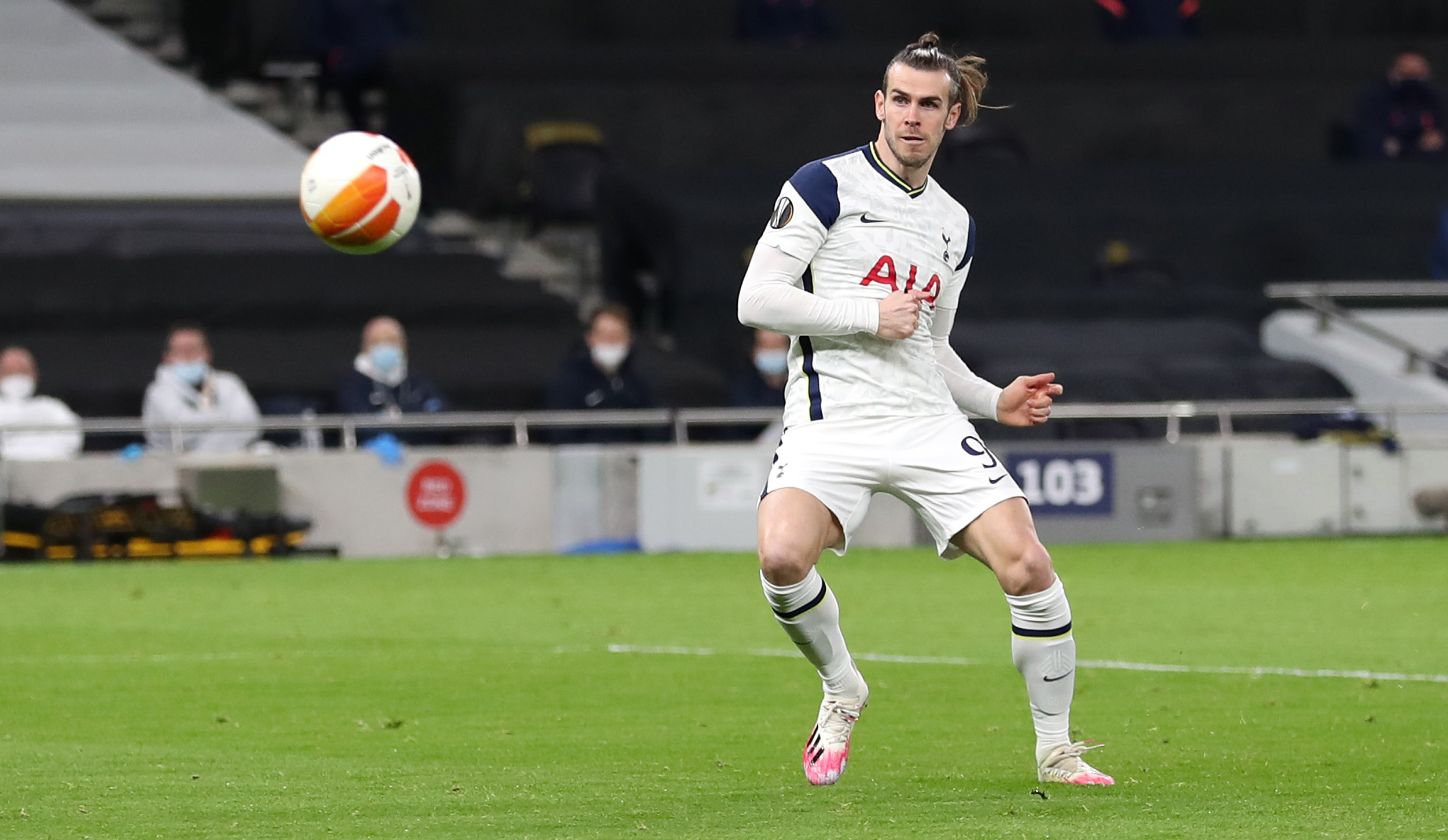 Gareth Bale scores against Wolfsberger AC