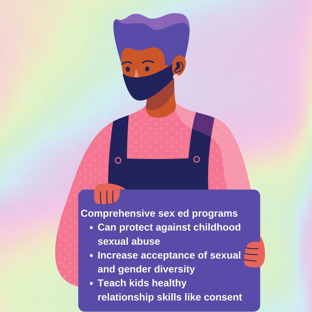 SIECUS (@siecus) on Twitter photo There are so many reasons for comprehensive sex ed! You are protecting your children, sex ed increases acceptance of others & teaches children what a healthy relationship looks like.
<a href="/sexedhonestly/">Answer</a> <a href="/AdvocatesTweets/">Advocates for Youth</a> <a href="/WidenerCHSS/">Widener Center for Human Sexuality Studies</a> #FoSEResearchConvening #FoSE #SexEdForSocialChange There are so many reasons for comprehensive sex ed! You are protecting your children, sex ed increases acceptance of others & teaches children what a healthy relationship looks like.
<a href="/sexedhonestly/">Answer</a> <a href="/AdvocatesTweets/">Advocates for Youth</a> <a href="/WidenerCHSS/">Widener Center for Human Sexuality Studies</a> #FoSEResearchConvening #FoSE #SexEdForSocialChange