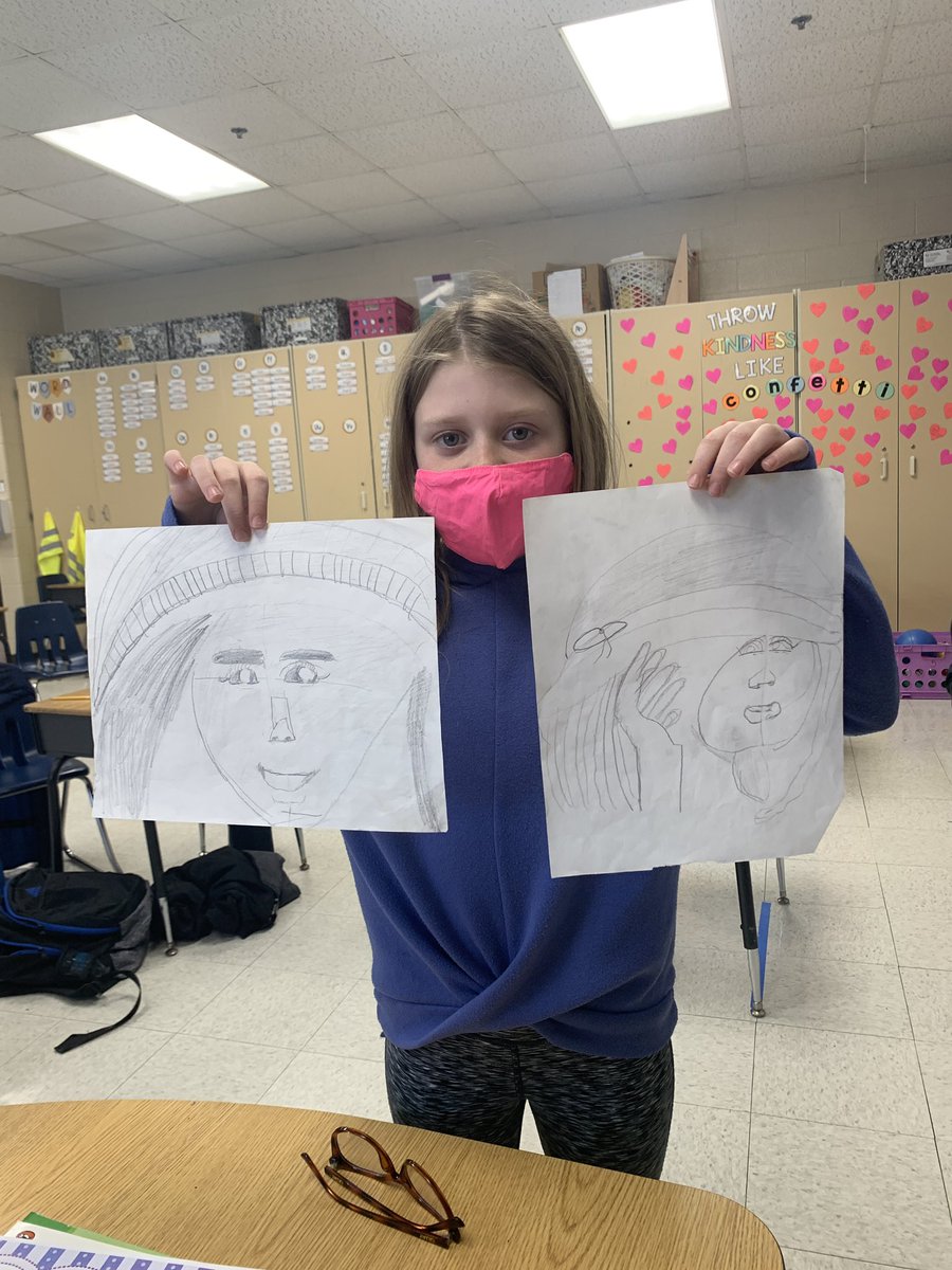 MsZdarsky's tweet photo. Room 7 earned a show and tell today! Love seeing what they chose to bring in!!! 🤩🤩#sd113a https://t.co/E9lFmxk5A3