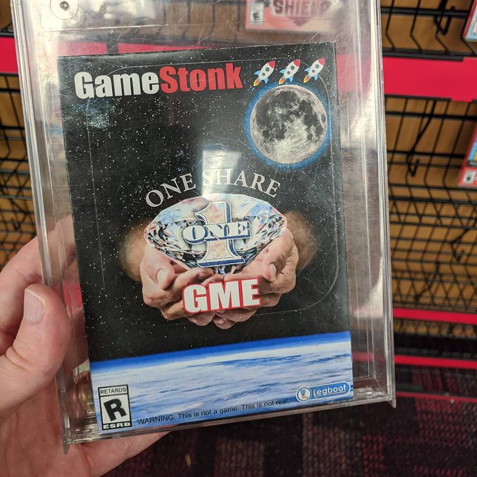 wsbmod's tweet photo. Went to my local gamestop to get some new sega genesis games but ended up buying this instead. https://t.co/cRXFMX5S6n