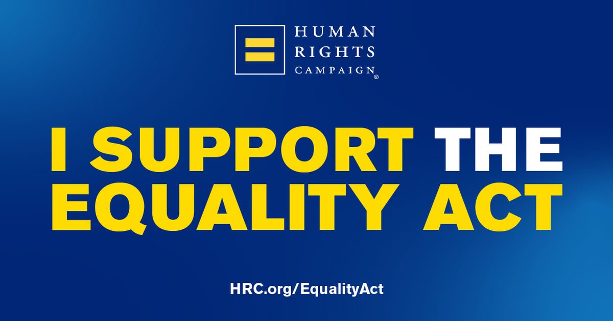 kobham's tweet photo. The USA has made magnificent strides towards equality, but until Congress approves the #EqualityAct, millions of Americans still face the risk of discrimination based on how they identify &amp; who they love. @TMobile joins the @HRC in urging Congress to pass the Equality Act. https://t.co/xd7mCYaY0x