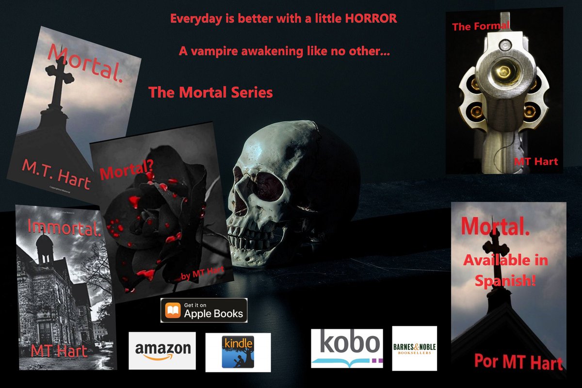 Author MT Hart (@mthart12) on Twitter photo <a href="/AuthorDaniel928/">Daniel Villarreal</a> Unlike any vampire awakening you have ever read! Take a journey with me, from “Mortal.” to “Immortal.” This is the vampire erotica trilogy from MT Hart now available in a series!
amazon.com/dp/B08P7LXHFZ
#tweetuk #horror #vampire
Also "The Formal" !
amazon.com/dp/B08NDVKPXV <a href="/AuthorDaniel928/">Daniel Villarreal</a> Unlike any vampire awakening you have ever read! Take a journey with me, from “Mortal.” to “Immortal.” This is the vampire erotica trilogy from MT Hart now available in a series!
amazon.com/dp/B08P7LXHFZ
#tweetuk #horror #vampire
Also "The Formal" !
amazon.com/dp/B08NDVKPXV