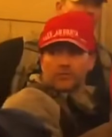 FBI's tweet image. Every day the #FBI locates more individuals who took part in the violence at the U.S. Capitol on January 6. Help us find the rest. Visit tips.fbi.gov if you recognize this person. Refer to photo 234 when you leave a tip.