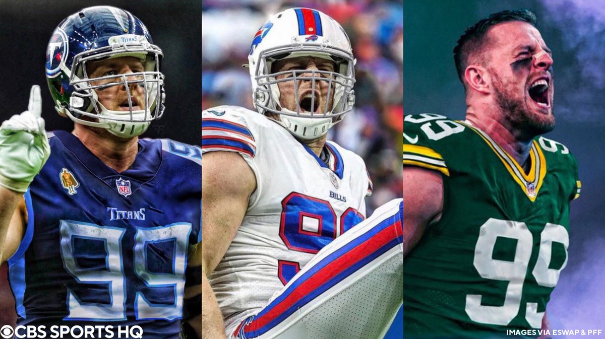 JJ Watt is choosing between the Titans, Bills, and Packers, per <a href="/JohnClaytonNFL/">Family of John Clayton</a>.
