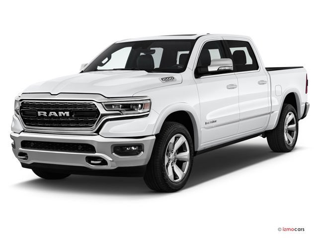 A photo of a giant Dodge ram truck