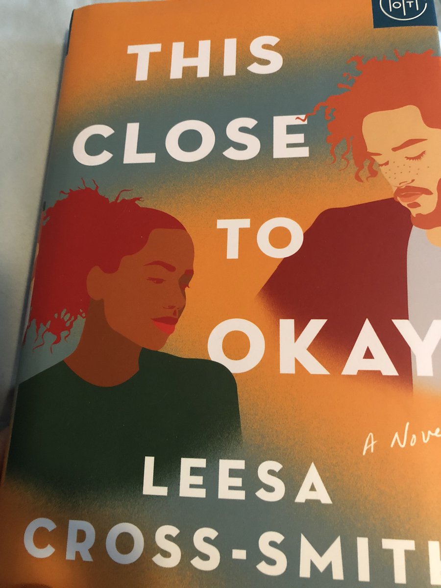hope69phila's tweet photo. #Currentlyreading #ThisclosetoOkay by @LeesaCrossSmith
@GrandCentralPub https://t.co/Vc3GUHWd1s