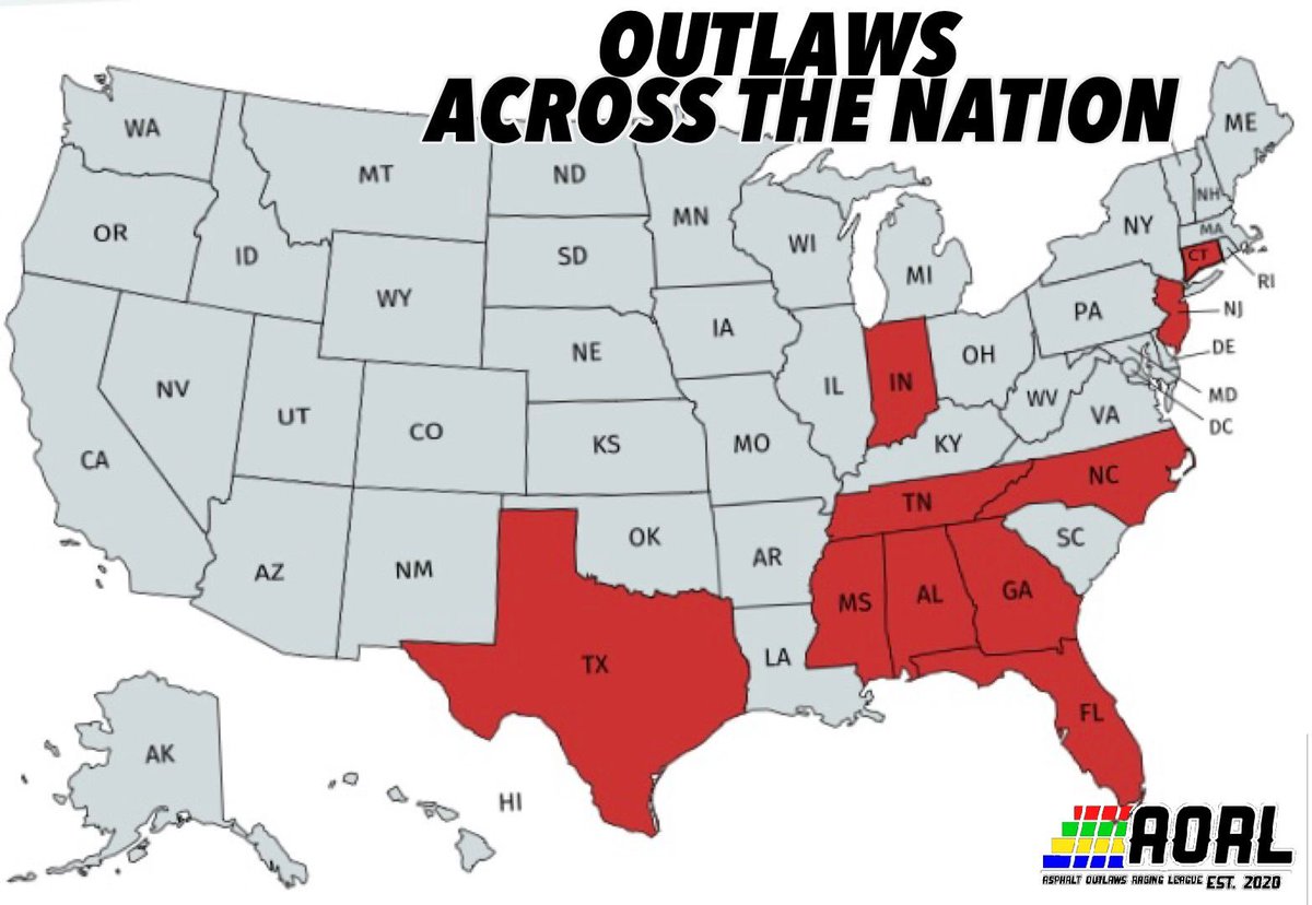 AsphaltOutlawRL's tweet photo. Check this out guys! We’ve got guys racing from everywhere! #OUTLAWS3ASON https://t.co/tAokGPrxWU