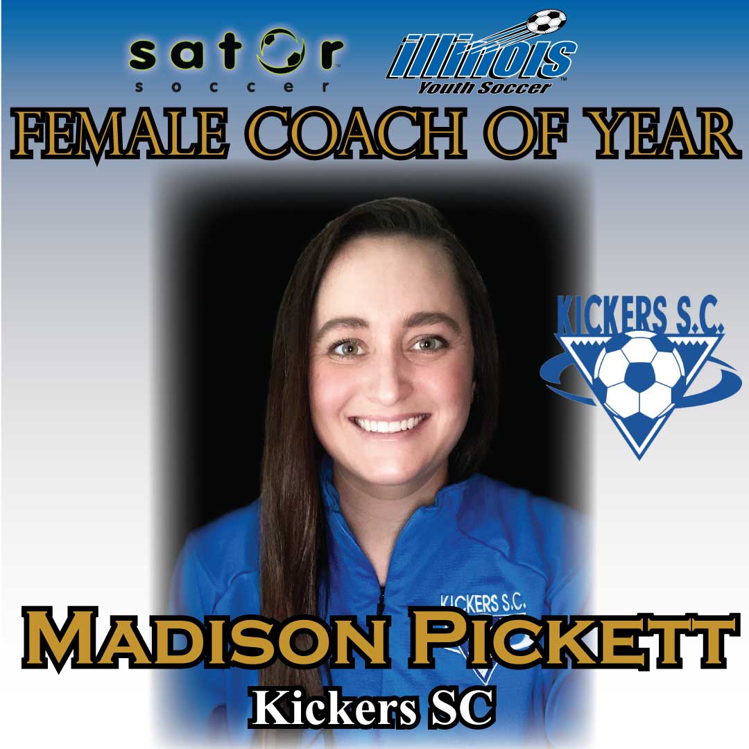 ILYOUTHSOCCER's tweet image. With our commitment to advancing women coaches, we recognize a deserving female coach annually. Congratulations to @satorsoccer Female Coach Of The Year: Madison Pickett of @KickersSC
 
Presentation on Madison: youtu.be/_vbbVXDeddk 

From Madison:  youtu.be/J5hwscJuFJg