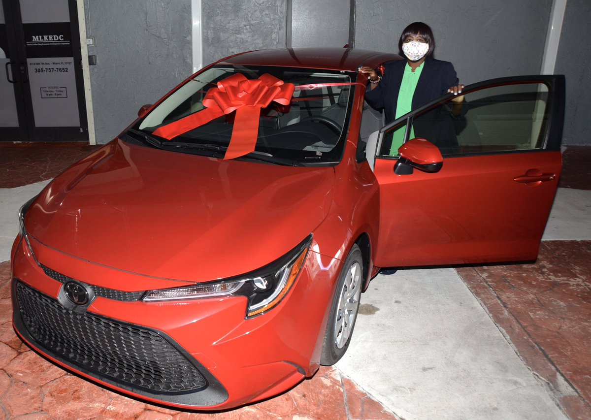 How AWESOME is this? These are some of the 6 well-deserving recipients of a brand new car thanks to the Martin Luther King Economic Development Corporation. This is part of their #WheelstoWorkProgram to provide a reliable car for those on a low to moderate income.